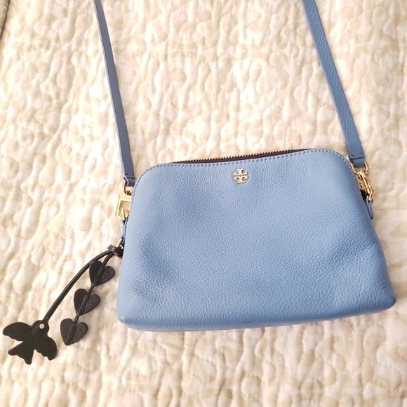 Tory Burch Blue Crossbody Mini - Picture 2 of 3